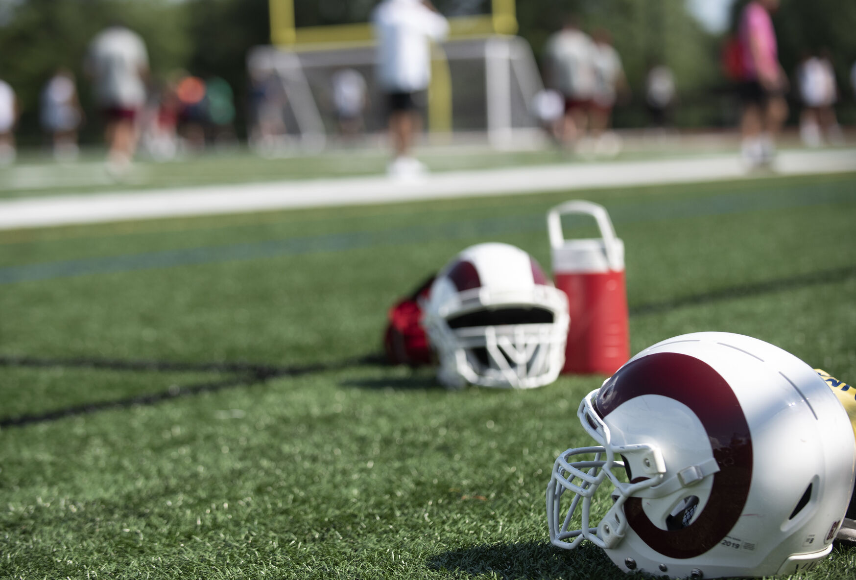 MICDS football practice